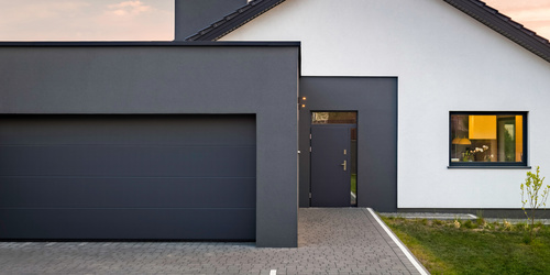 Puertas seccionales de garaje - estética y seguridad del hogar