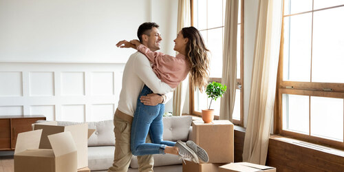 Starter apartment: Create your dream corner with window coverings from Knall