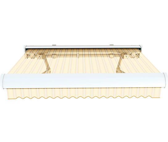 combinación perfecta PALLADIO patio awning PREMIUM in cassette