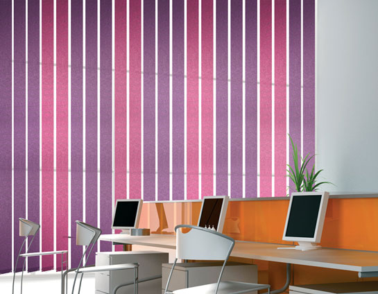 combinación perfecta Vertical blinds Clásico 89mm