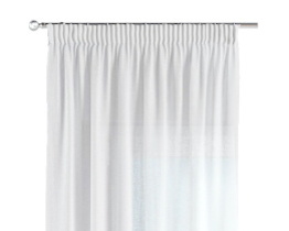 Cortinas de voile con pliegues de lápiz