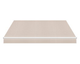 Toldo exterior para patio blanco