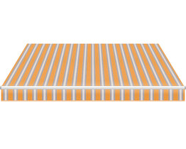 Toldo para patio blanco