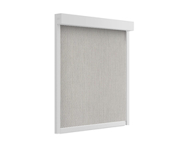 Persiana mosquitera fabricada a medida RAL 9016