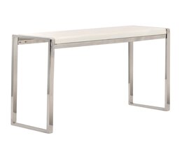 Consola de mármol Chianti blanco marfil 120x40x80cm