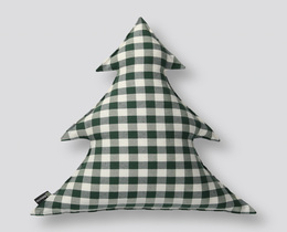 Cojín con forma de árbol de Navidad de 38x40 cm