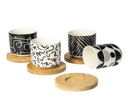 Set vasos Contraria 100ml bambú