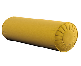 Cojín cilíndrico con pliegues