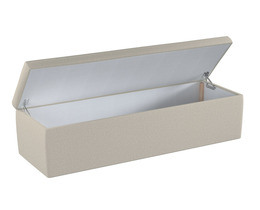 Caja de almacenamiento tapizada