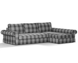 Sofá cama Backabro con funda para chaise longue