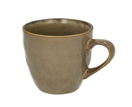 Taza de helado de 400 ml, color marrón.
