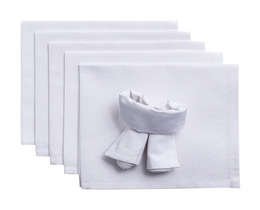 Juego de servilletas de 6 piezas, 42x42cm, Loneta 133-02