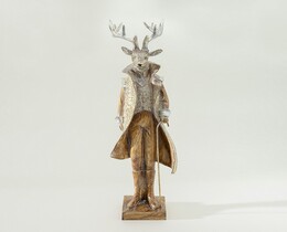 Figurka dekoracyjna Caballero Ciervo 30x9x69 cm