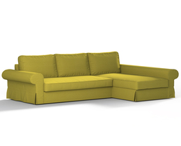 Sofá cama Backabro con funda para chaise longue