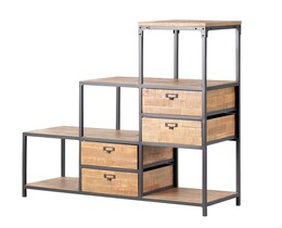 Librería de fábrica 120 x 41 x 128 cm