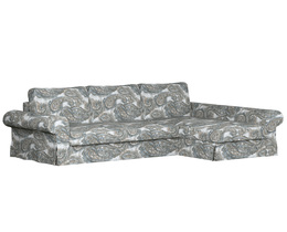 Sofá cama Backabro con funda para chaise longue