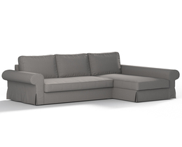 Sofá cama Backabro con funda para chaise longue
