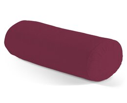 Cojín cilíndrico con pliegues