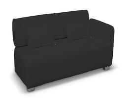 Funda para sofá Mysinge de 2 plazas con un reposabrazos