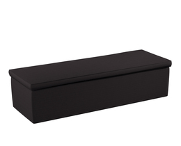 Caja de almacenamiento tapizada