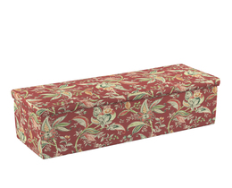 Caja de almacenamiento tapizada