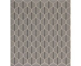 Dywan Casa de campo negro/beige 200x290cm