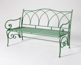 Banco de jardín Isabelle 177x58x98 cm