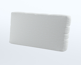 Funda de cojín de respaldo Duvholmen 62x44cm (BONDHOLMEN, SOLLERÖN, NÄMMARÖ, SEGERÖN)