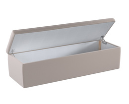Caja de almacenamiento tapizada