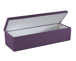 Caja de almacenamiento tapizada