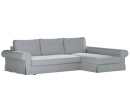Sofá cama Backabro con funda para chaise longue