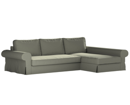 Sofá cama Backabro con funda para chaise longue