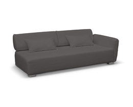 Funda para sofá Mysinge de 2 plazas con un reposabrazos