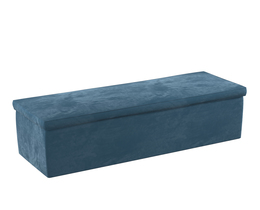 Caja de almacenamiento tapizada