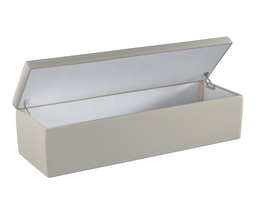 Caja de almacenamiento tapizada