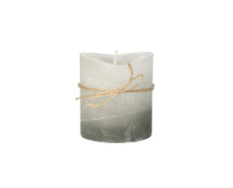 Świeca Dorotea 10cm cristal gris oscuro