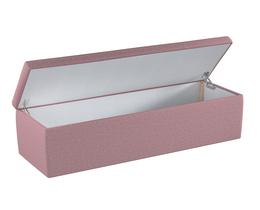 Caja de almacenamiento tapizada