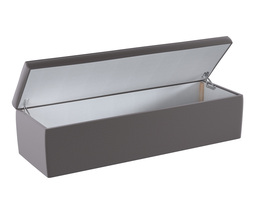 Caja de almacenamiento tapizada