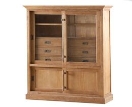 Vitrina Chantal con 6 cajones + puertas