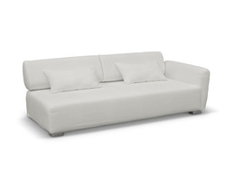 Funda para sofá Mysinge de 2 plazas con un reposabrazos