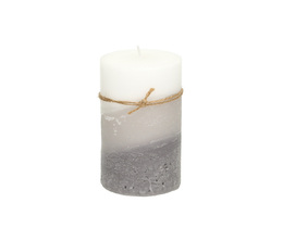 Świeca Lucia 14cm mármol gris