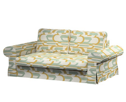 Funda para sofá cama de 2 plazas Backabro