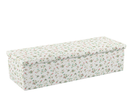 Caja de almacenamiento tapizada
