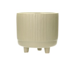 Tapa para maceta Tres de 22 cm color oliva
