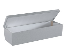 Caja de almacenamiento tapizada