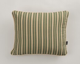 Funda de cojín Classic Stripe Olive 45x45 cm