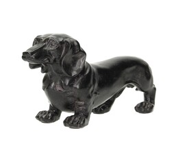 Figura de perro salchicha 30x9x15cm