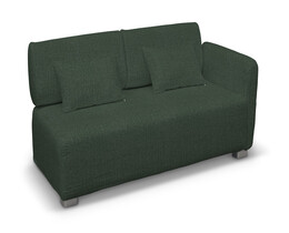 Funda para sofá Mysinge de 2 plazas con un reposabrazos