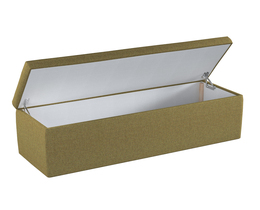 Caja de almacenamiento tapizada
