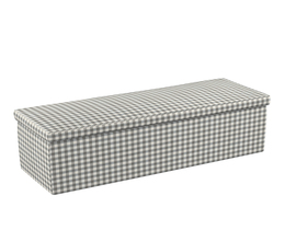 Caja de almacenamiento tapizada
